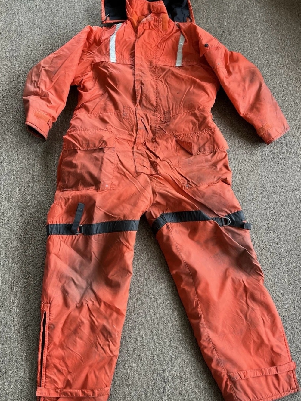 Mustang Survival Floater Suit XXL Orange Insulated Coverall